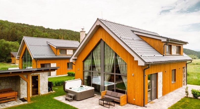 chaty Woodpark Valčianska dolina