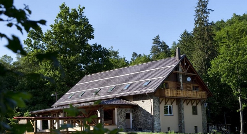 chata Pod Břesteckou skalou